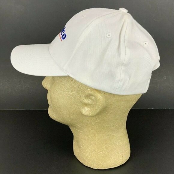AC Delco Hat Cap White Embroidered Unisex One Size Adjustable Auto Parts Racing - Picture 5 of 7